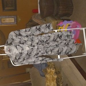 MENS CAMOUFLAGE ROBE